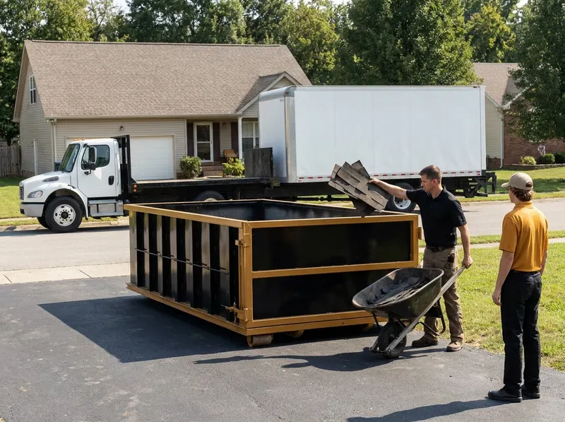 Roofing Dumpster Rental in Elizabethtown, KY